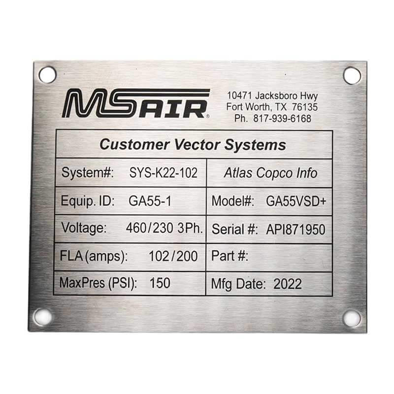 Custom Engraved Sign