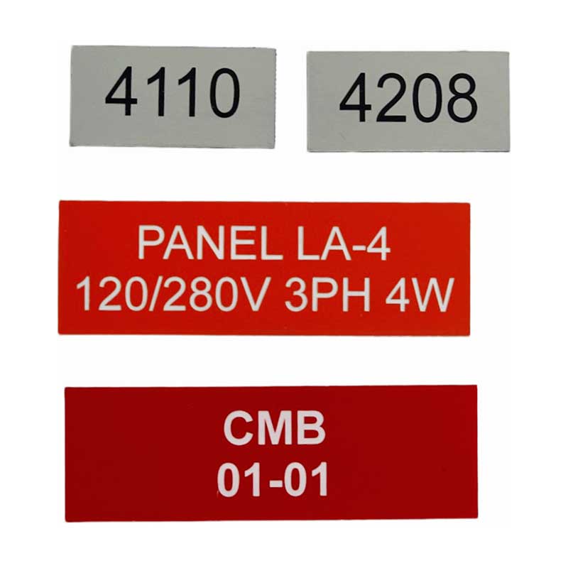 Custom Engraved Plastic Sign