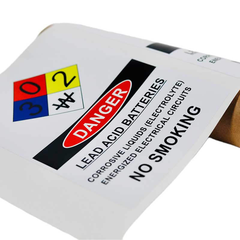 Danger Vinyl Decals