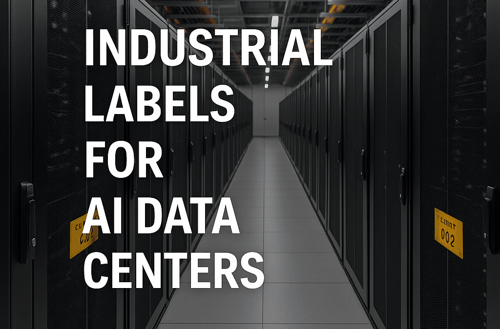 Industrial Labels for AI Data Centers | Action Engraving